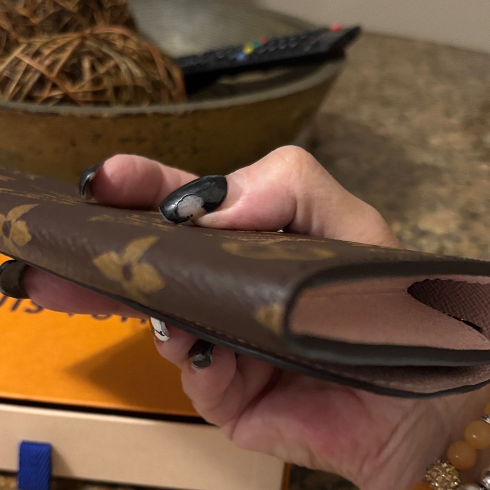 Louis Vuitton Emilie Brown Monogram Wallet - Picture 6 of 14